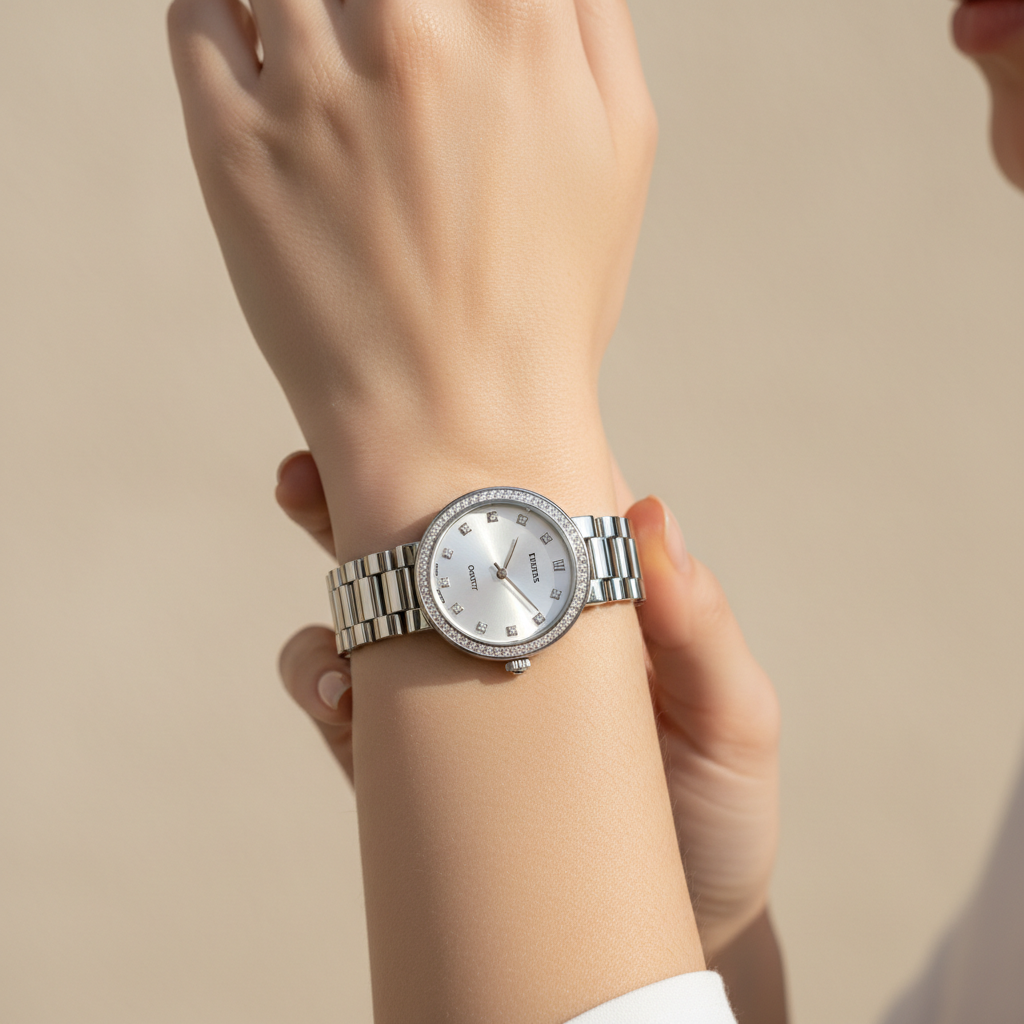 Silver Watch Lifestyle