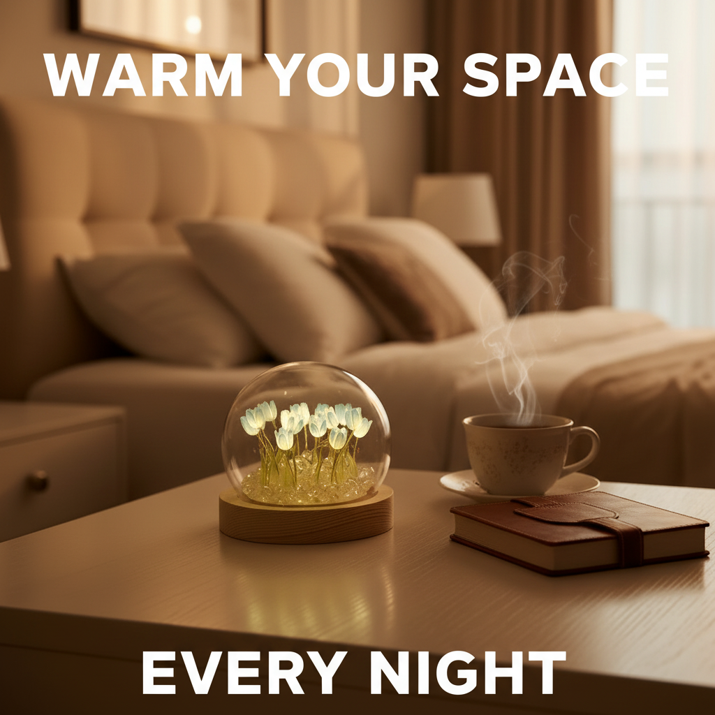 Tulip Lamp - Warm Your Space